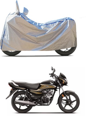 GOSHIV-car and bike accessories Waterproof Two Wheeler Cover for Honda(Silver)