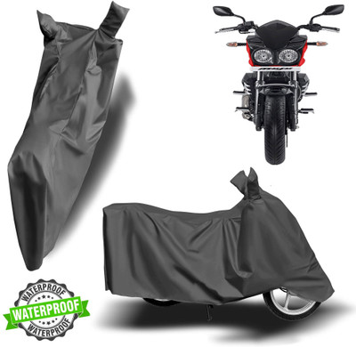 Autoinnovation Waterproof Two Wheeler Cover for Mahindra(Mojo UT 300, Grey)