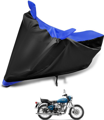 Euro Care Waterproof Two Wheeler Cover for Royal Enfield(Electra, Blue)