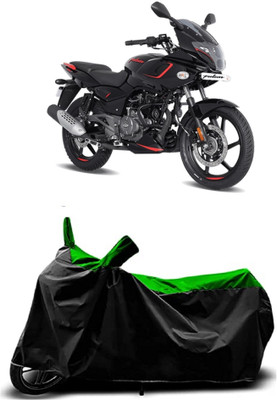 VESMEI Two Wheeler Cover for Bajaj(Pulsar 180F BS6, Green)