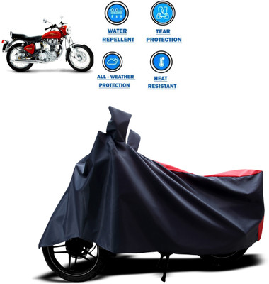 CODOKI Waterproof Two Wheeler Cover for Royal Enfield(Electra 5S, Red)