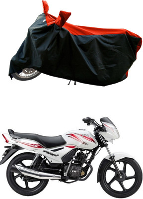 DeepShakshi AUTOMOTIVE Waterproof Two Wheeler Cover for TVS(Star Sport, Red)