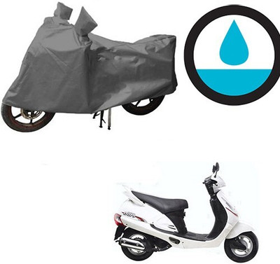 DeepShakshi AUTOMOTIVE Waterproof Two Wheeler Cover for Mahindra(Rodeo, Grey)