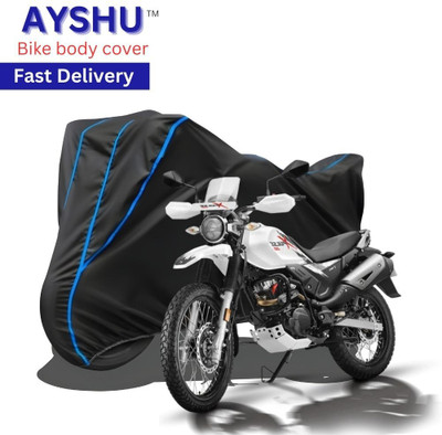 AYSHU Waterproof Two Wheeler Cover for Hero(Xpulse 200T, Black, Red)