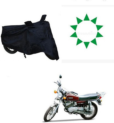 DeepShakshi AUTOMOTIVE Waterproof Two Wheeler Cover for Yamaha(RX 100, Black)