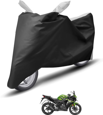 Caronix Waterproof Two Wheeler Cover for Honda(CBR 150R, Silver)