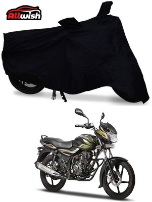 Matchup Two Wheeler Cover for Bajaj(Discover 100 DTS-i, Black)