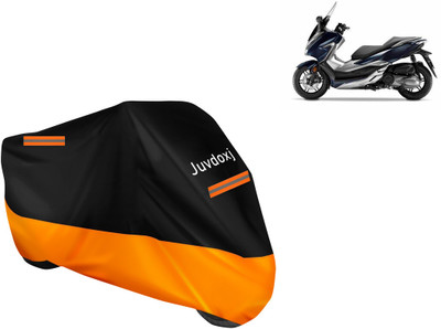 Juvdoxj Waterproof Two Wheeler Cover for Honda(Forza 300, Orange)