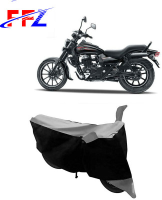 FFZ Waterproof Two Wheeler Cover for Bajaj(Avenger 150 Street, Black, Grey)