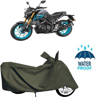 Autoinnovation Waterproof Two Wheeler Cover for Yamaha(Green)