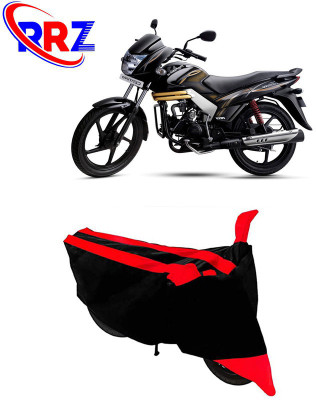 AutoGalaxy Waterproof Two Wheeler Cover for Mahindra(Centuro, Black, Red)