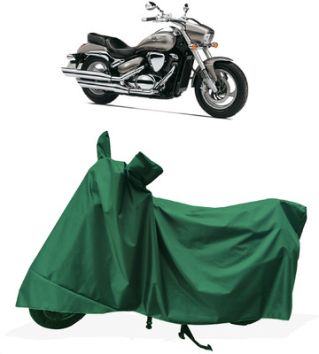 Tricway Two Wheeler Cover for Suzuki(Intruder M800, Green)