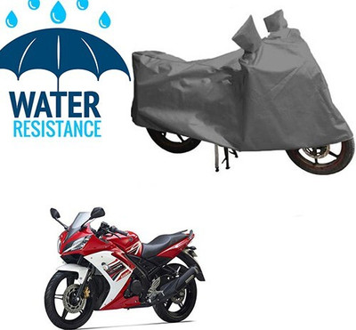 MMSSTAR Waterproof Two Wheeler Cover for Yamaha(R15 s, Grey)