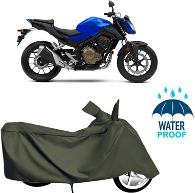 Autoinnovation Waterproof Two Wheeler Cover for Honda(Green)