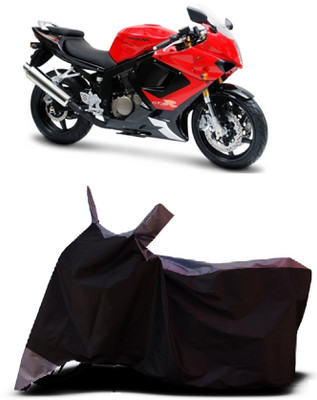 THE REAL ARV Waterproof Two Wheeler Cover for Hyosung(GT250R, Grey)
