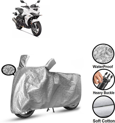 PAGORA Waterproof Two Wheeler Cover for Hero(Xtreme 200S, Silver)