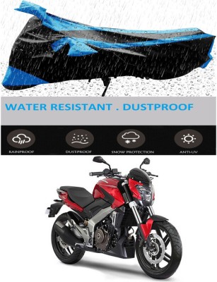 Ascension Two Wheeler Cover for Bajaj(Pulsar 250, Black, Blue)