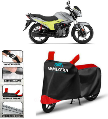 WMIZEXA Two Wheeler Cover for Hero(Red, Black)