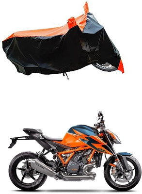 VESMEI Two Wheeler Cover for KTM(Duke 390, Orange)