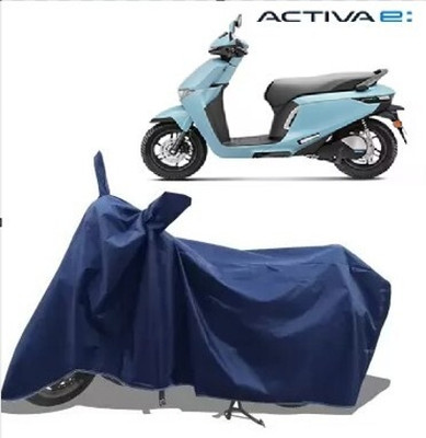 Tritika Waterproof Two Wheeler Cover for Honda(Activa i, Blue)