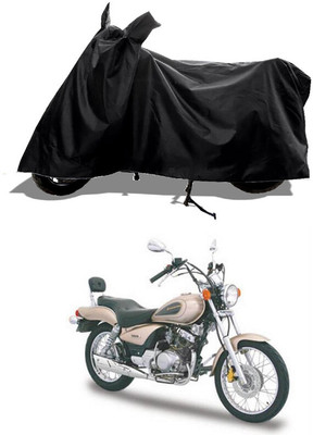 GROFATIK Two Wheeler Cover for Yamaha(Enticer, Black)