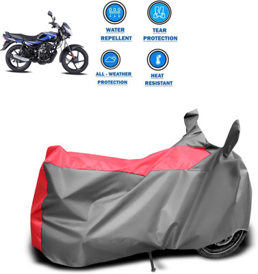 CODOKI Waterproof Two Wheeler Cover for Bajaj(CT100, Grey)