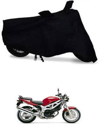 APNEK Waterproof Two Wheeler Cover for Suzuki(SV 650 BS6, Black)