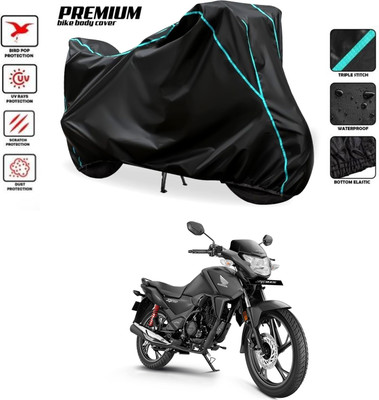 PAGORA Waterproof Two Wheeler Cover for Honda(SP 125, Black)