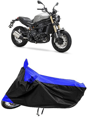 Mdstar Waterproof Two Wheeler Cover for Benelli(Leoncino 800, Blue)