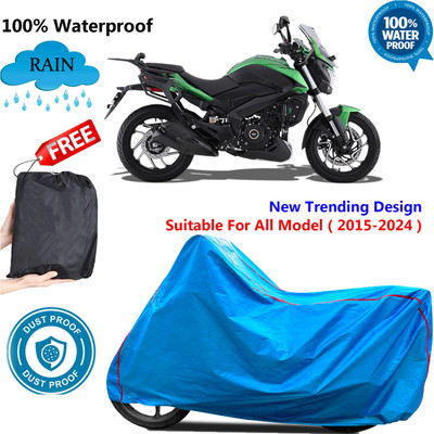 OliverX Waterproof Two Wheeler Cover for Bajaj(Dominar 400 BS6, Blue)