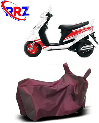RRZ Waterproof Two Wheeler Cover for Mahindra(Rodeo UZO, Maroon)
