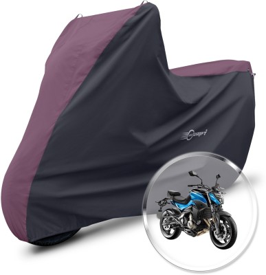 Neodrift Two Wheeler Cover for CFMoto(650GT, Maroon, Black)