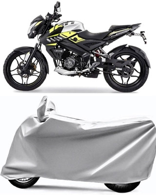 V VINTON Two Wheeler Cover for Bajaj(Pulsar NS 160, Grey)