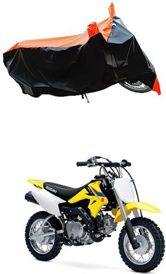 VESMEI Two Wheeler Cover for Suzuki(DR-Z50, Orange)