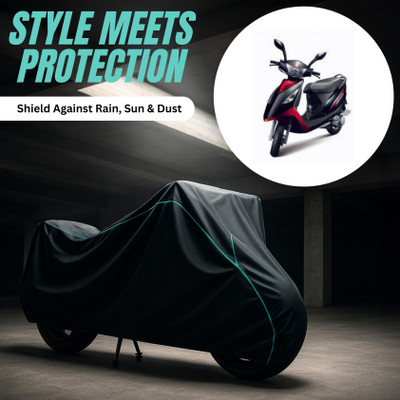 Swarish Two Wheeler Cover for TVS(Scooty Streak, Multicolor)