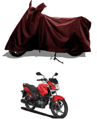 GROFATIK Two Wheeler Cover for Hero(MotoCorp Glamour, Maroon)