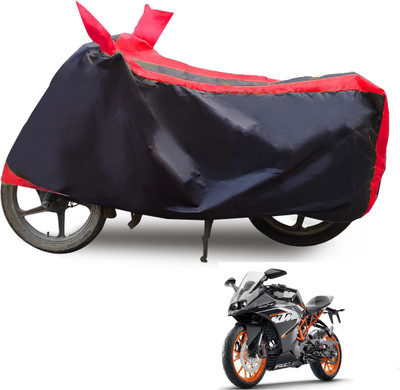 Euro Care Waterproof Two Wheeler Cover for KTM(RC 390, Red)