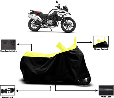 Amexride Two Wheeler Cover for BMW(F 750 GS, Yellow)