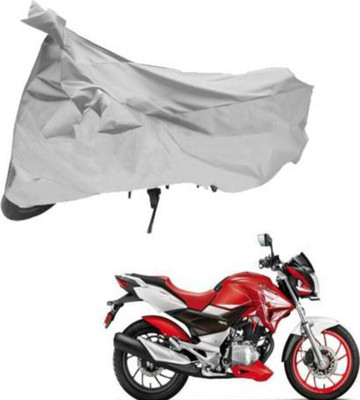 HMS Two Wheeler Cover for Universal For Bike(Silver)