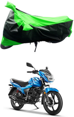 Mdstar Waterproof Two Wheeler Cover for TVS(Victor, Green, Black)