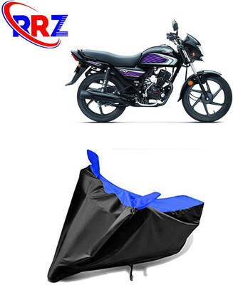 RRZ Waterproof Two Wheeler Cover for Honda(Dream Neo, Black, Blue)
