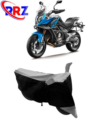 RRZ Waterproof Two Wheeler Cover for CFMoto(650MT, Black, Grey)