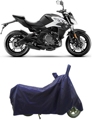 Coxtor Waterproof Two Wheeler Cover for CFMoto(400NK BS6, Blue)