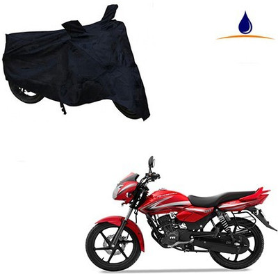 MMSSTAR Waterproof Two Wheeler Cover for TVS(Pheonix, Black)
