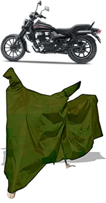 Amexride Two Wheeler Cover for Bajaj(Avenger 400 BS6, Maroon)