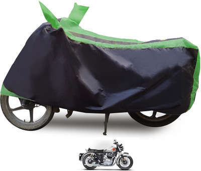 Euro Care Waterproof Two Wheeler Cover for Royal Enfield(Interceptor 650, Green)