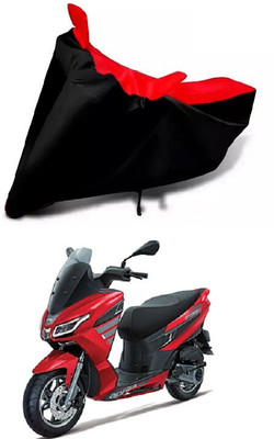 DeepShakshi AUTOMOTIVE Waterproof Two Wheeler Cover for Aprilia(SXR 160, Red, Black)