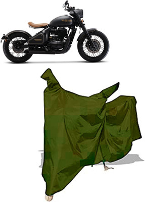 Amexride Two Wheeler Cover for JAWA(Perak, Maroon)