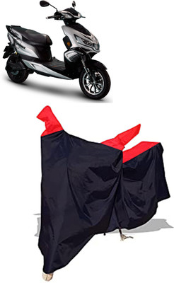 Amexride Two Wheeler Cover for Okinawa(i-Praise, Black)