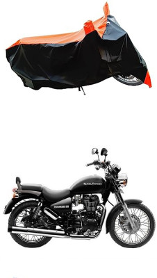 VESMEI Two Wheeler Cover for Royal Enfield(Thunderbird 350, Orange)